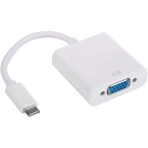 Akyga AK-AD-55 Adapter [1x USB-C stekker - 1x VGA-bus] 15 cm