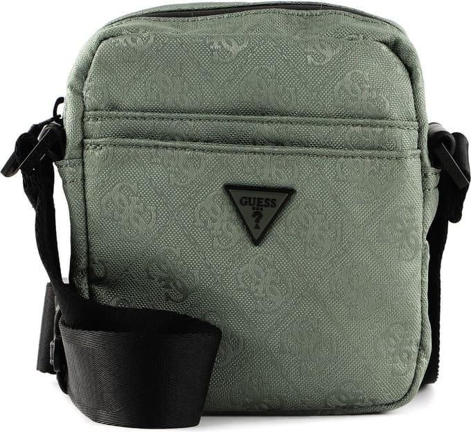 GUESS Schoudertas Vezzola Vertical Crossbody Green Groene