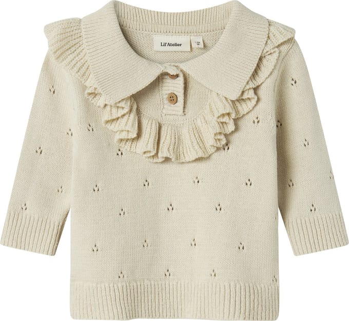 NAME IT - NBFNAKITA LS LOOSE KNIT LIL - Baby - Polo's