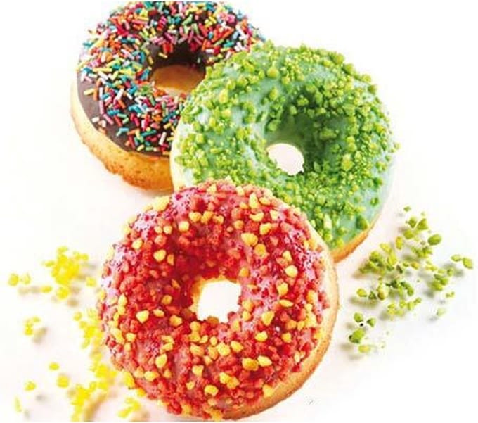 Silikomart Professional - Sq059 Donuts - professionale bakmat - 60 x 40 cm