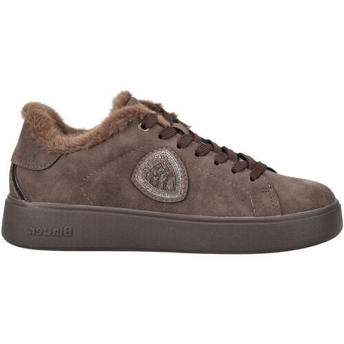 Blauer dames sneaker Victory donkerbruin