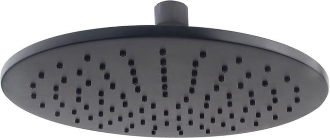 Sanetti Nomi - Regendouchekop 25cm - Rond - Mat Zwart