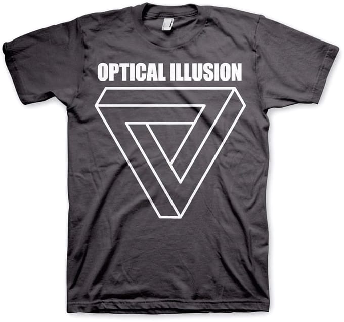 Hybris Optical Illustion Infinity Triangle T-shirt SH-1-15435-H27-12