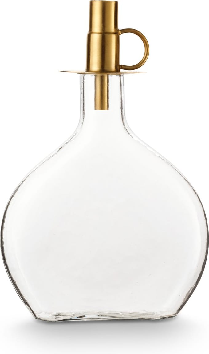 vtwonen Kandelaar - Goud en Glas