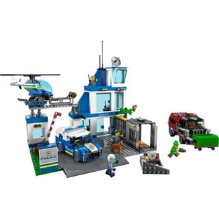 LEGO 60316 City Politiebureau Helikopter Speelgoed Set
