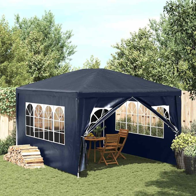 vidaXL - Partytent - 3x4 - m - blauw