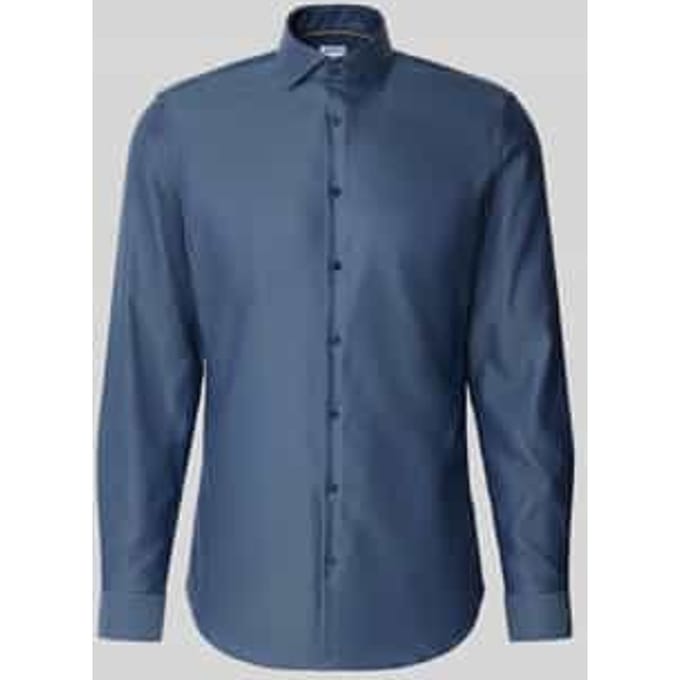 Slim fit zakelijk overhemd van premium kwaliteit