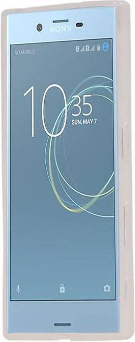 BestCases.nl Sony Xperia XZ1 Design TPU back case hoesje Wit