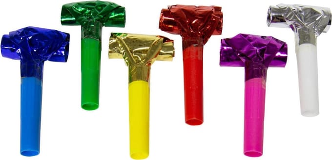 Folat BV Roller tongues Metallic 6 pcs.