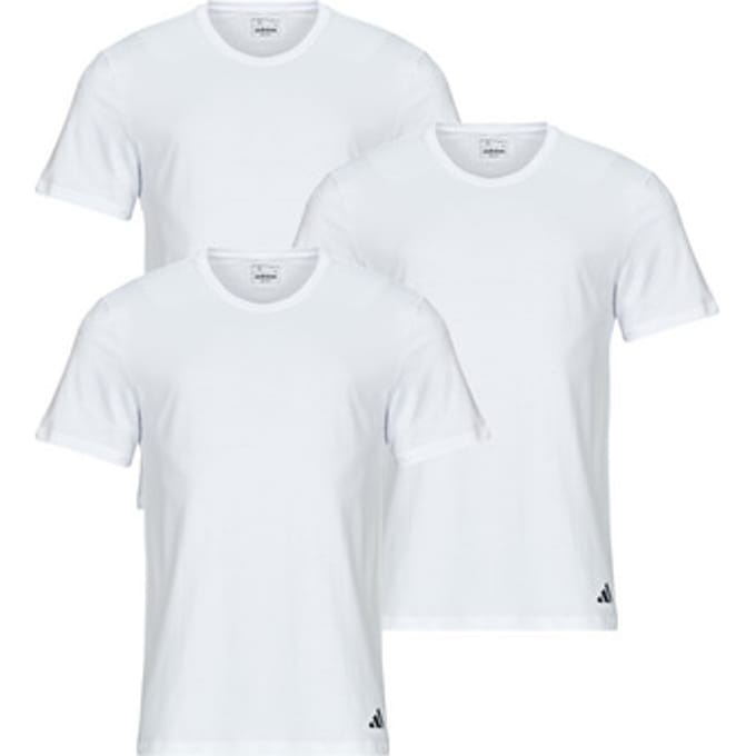 Adidas Sportswear- Active Core Cotton - Round Neck Shirts - Heren Ondershirt - Wit - Maat M