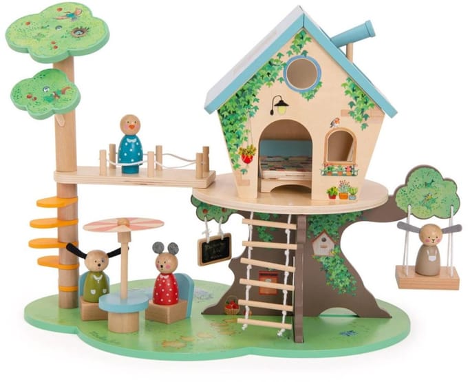 Houten Boomhut 'La Grande Famille'