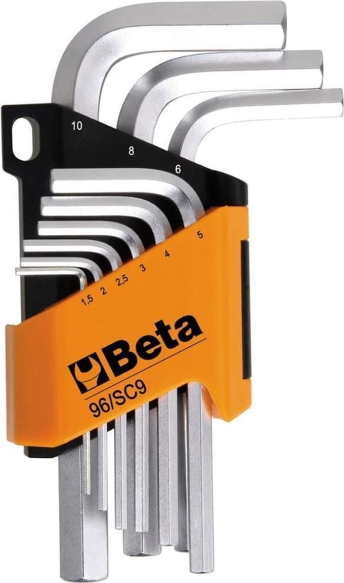 Beta Tools Inbussleutel set 96/SC9 staal 000960374 9 st