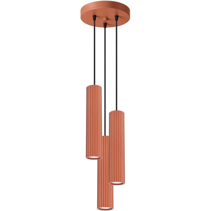 Hanglamp Sollux Lighting Karbon 3P