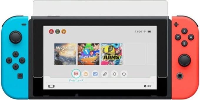 Nintendo Switch Screenprotector - Gehard Glas 9H Pro - Anti Schok - Transparant - Krasbestendig - Scherm Protector