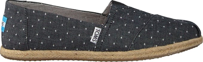 Toms Dames Espadrilles Alpargata Wm - Grijs - Maat 36