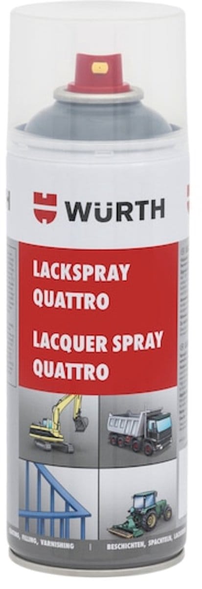Wurth - Lakspray quattro - laksprayquattro inhoud 400 ml