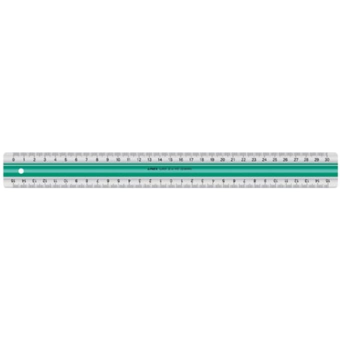 Liniaal Linex super S30 30cm transparant