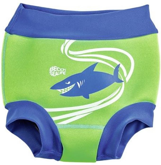 BECO-SEALIFE® Zwemluier - Junior - Neopreen - Groen/blauw - Maat S