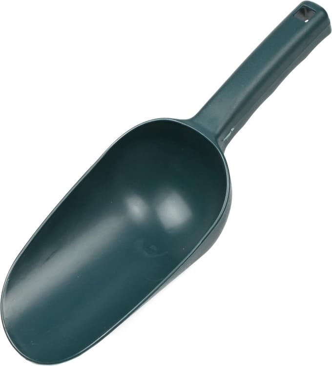 Benson Multischep - kunststof - donkergroen - dierenvoer schep - schepje - 30 cm