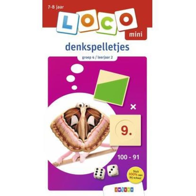 Loco mini denkspelletjes Educatieve boeken (spelletjes en raadsels)