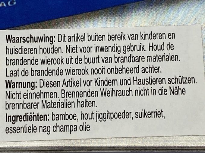 Groot Verpakking Wierook - Geurstokjes - Hem - Anti Stress - 120 Stuks