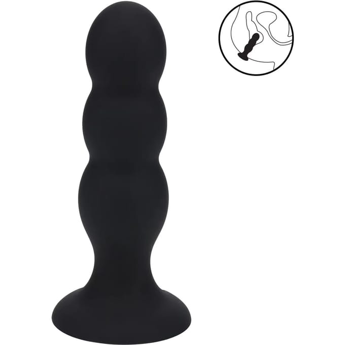 Levelz - Dubbele Siliconen Anaal Plug met Beweeg Kogel - Large