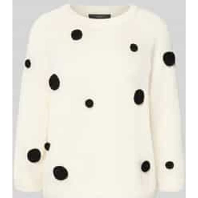 Gebreide pullover in all-over look