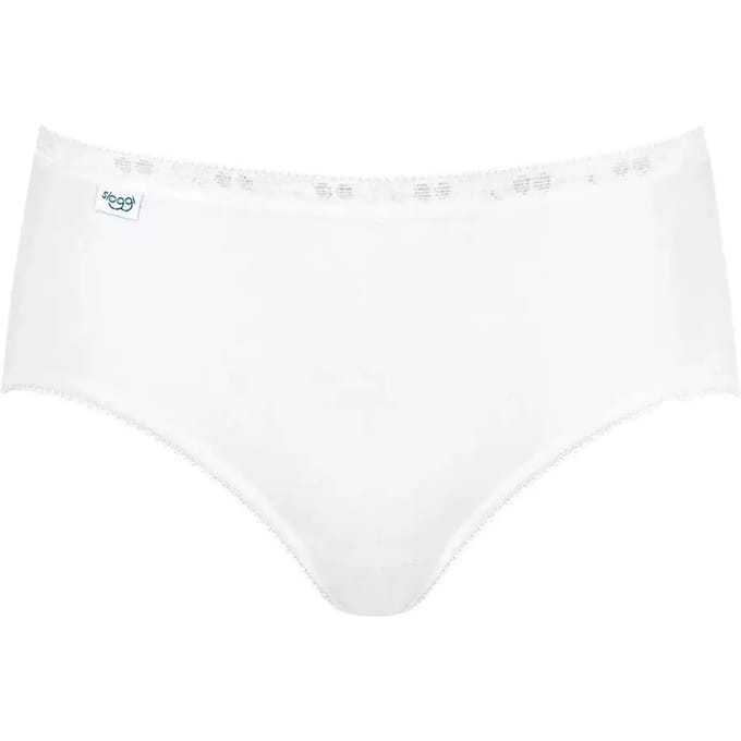 sloggi Basic+ Dames Midi slip - Wit - Maat 46