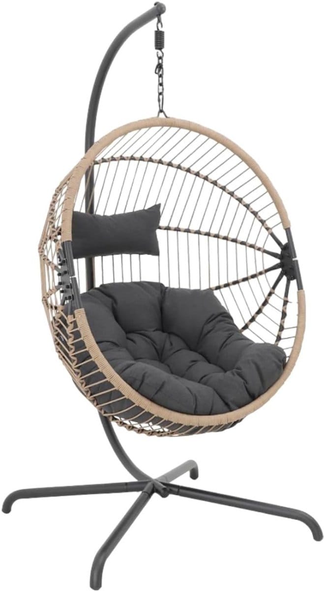 CRLYN® Hangstoel met Standaard - Egg Chair - Cocoon