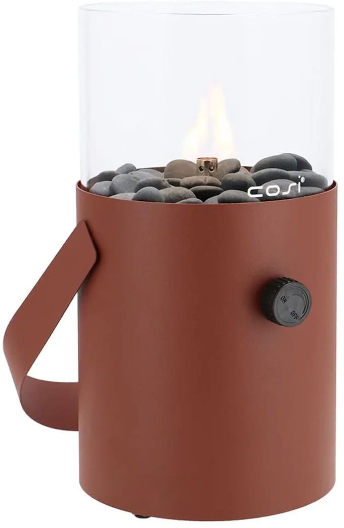 Cosiscoop Original gaslantaarn - terra brown