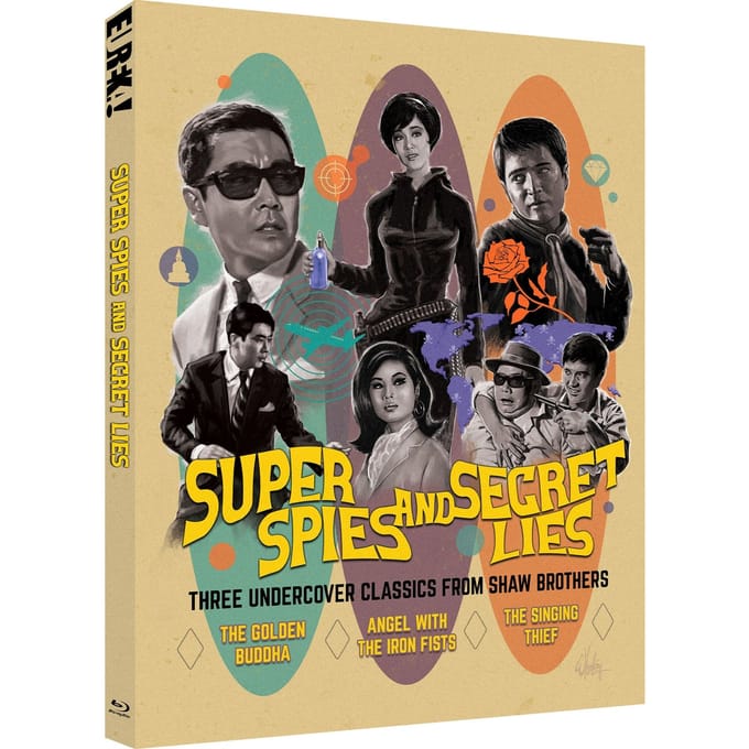 SUPER SPIES AND SECRET LIES: Three Undercover Classics from Shaw Brothers (Eureka Classics) Limited Edition Two-disc Blu-ray