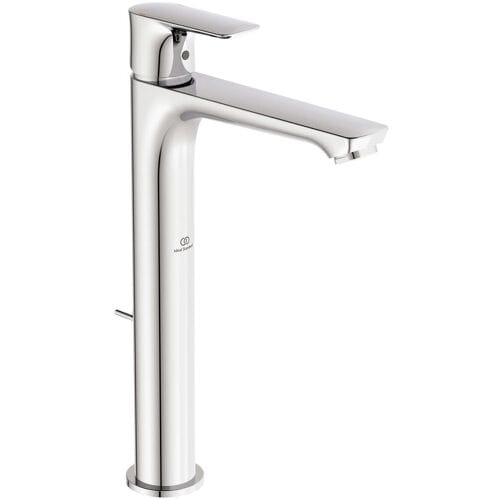 Ideal Standard Air Washbasin Faucet with Extended Base, with Drain Assembly A7025AA