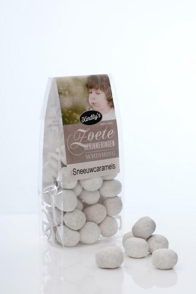 Kindly's Sneeuwcaramels zoete herinneringen 160 gram