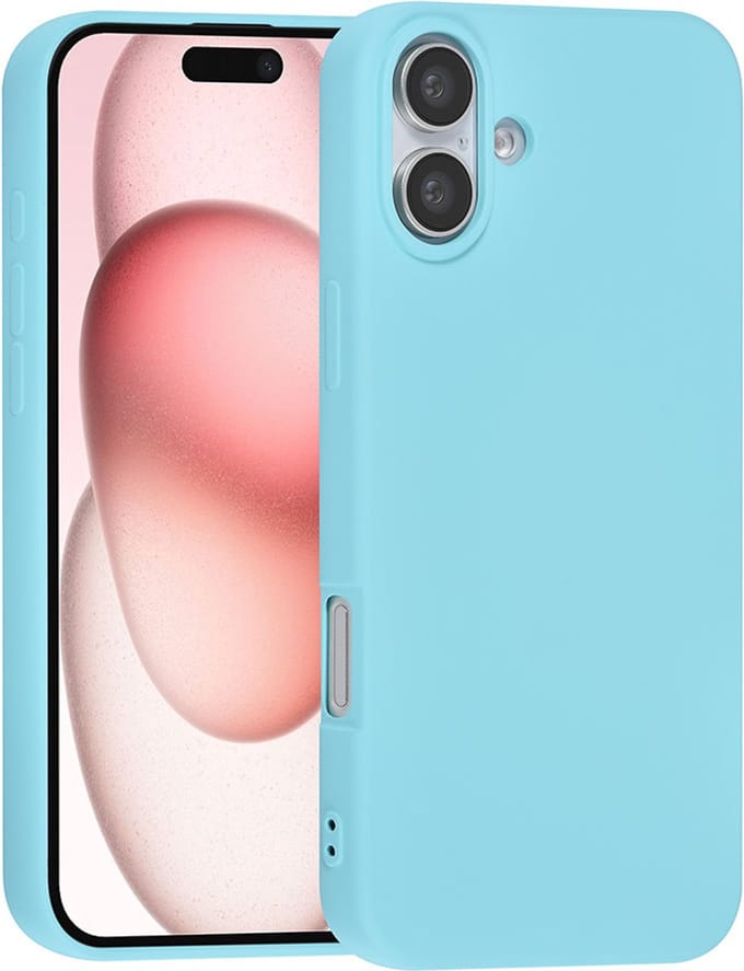 TUNIQ telefoonhoesje voor Apple iPhone 16 Plus - TPU backcover - Blauw