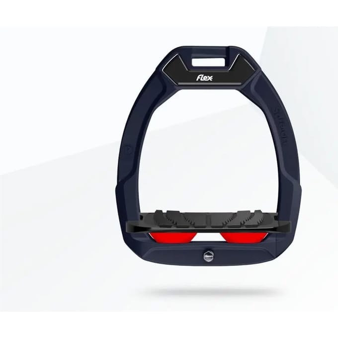 Veiligheidstijgbeugels Hellend Grip Rood/Zwart/Rood Flex-On Safe-On