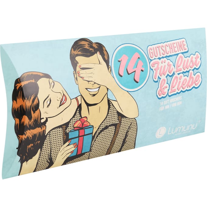 'Deluxe voucherboekje - Lust en liefde', voor hem