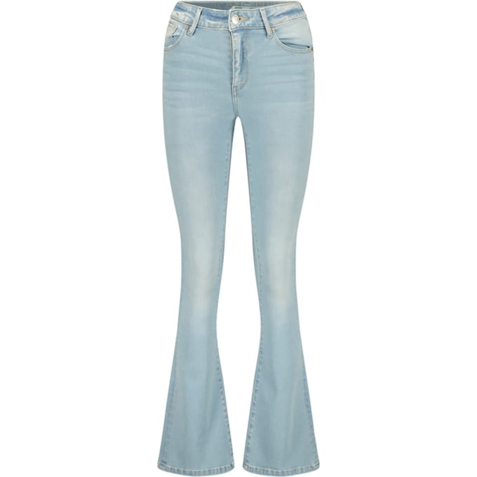 RAIZZED Sunrise Jeans Light Blue Stone Maat: W24L32 | Flared Jeans Outlet | Dames | Blauw