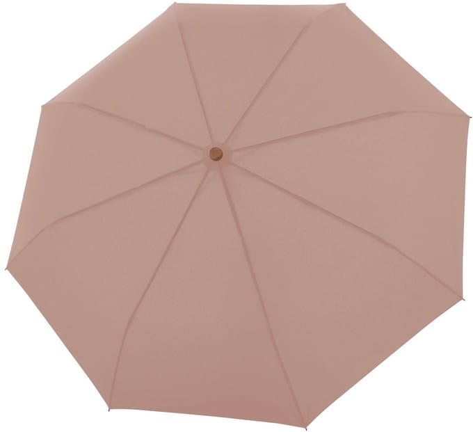doppler Paraplu Nature Long AC Umbrella Gentle Rose Beige