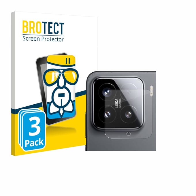 Screenprotector 3 Stuks voor Xiaomi 15 (ALLEEN Camera Lens) Beschermglas transparant