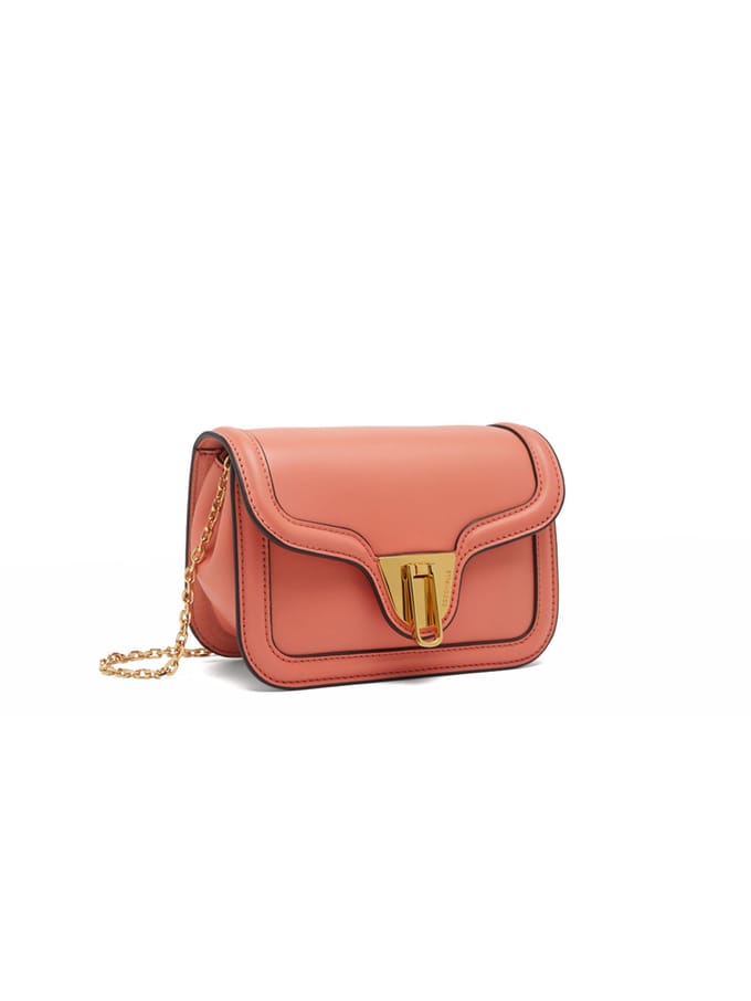 Handbag Smooth Calf Leather/Suede Leather