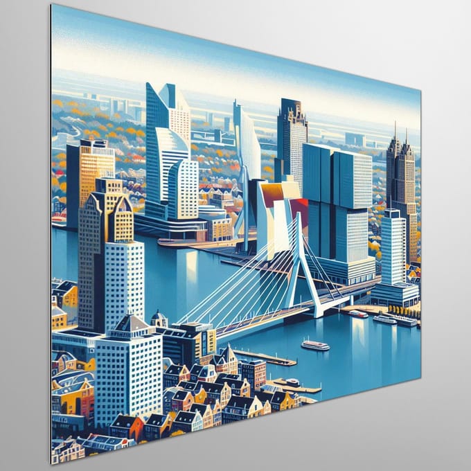 Kunstprint | Wanddecoratie | Dibond | 60 × 60 cm