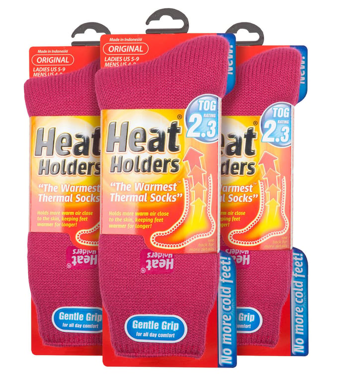 HEAT HOLDERS - 3-Pack Meisjes Isolerende Thermosokken voor de Winter