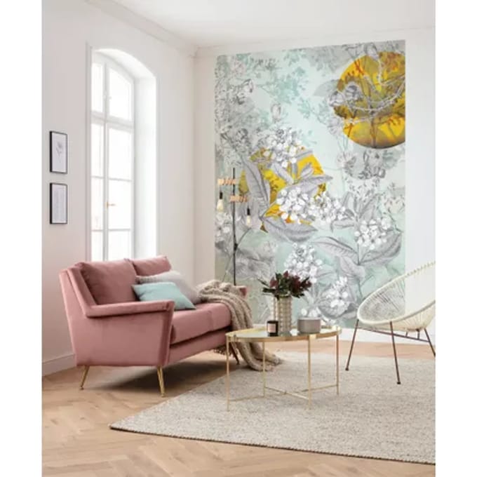 Fotobehang - Golden Sun 200x280cm - Vliesbehang