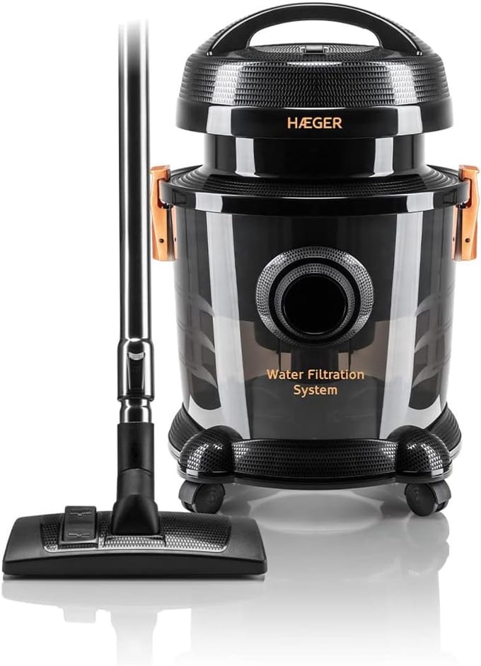 Haeger Aquaclean Nat En Droog Stofzuiger - 1200W