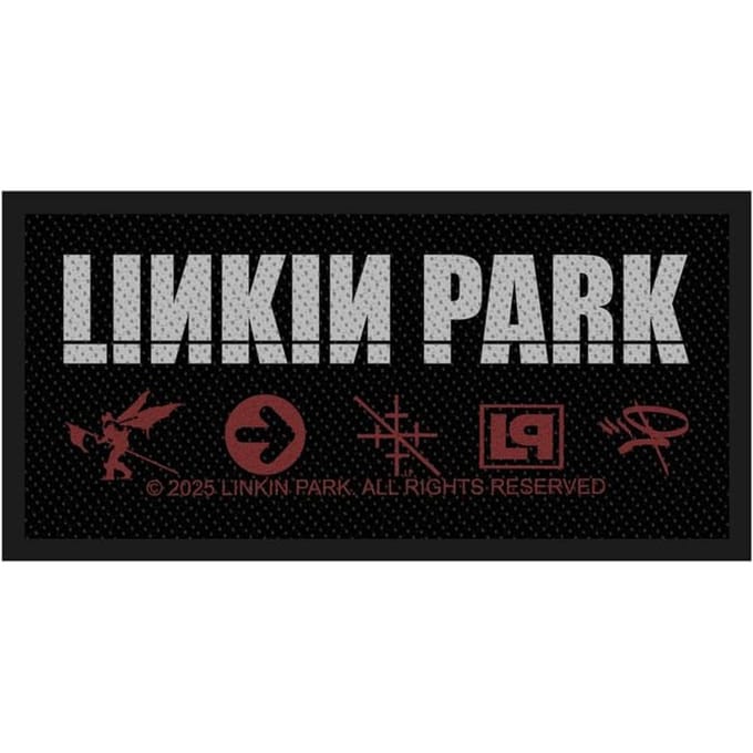 Linkin Park Hybrid Theory Logo Unisex Patch - meerkleurig - Standard