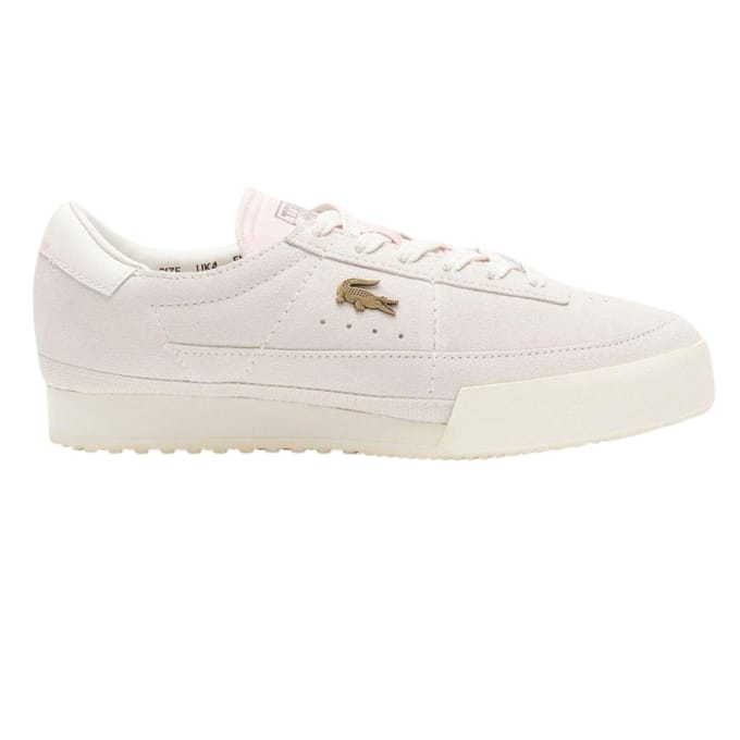 Lacoste Dames L003 Neo Suede Chunky Sole Sneakers (Off White)