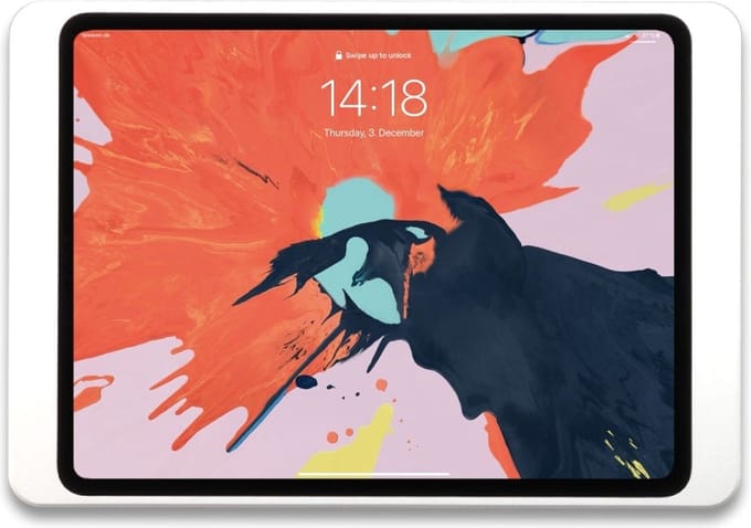 Dame Wall iPad 12.9 gen 3/4/5 Wit