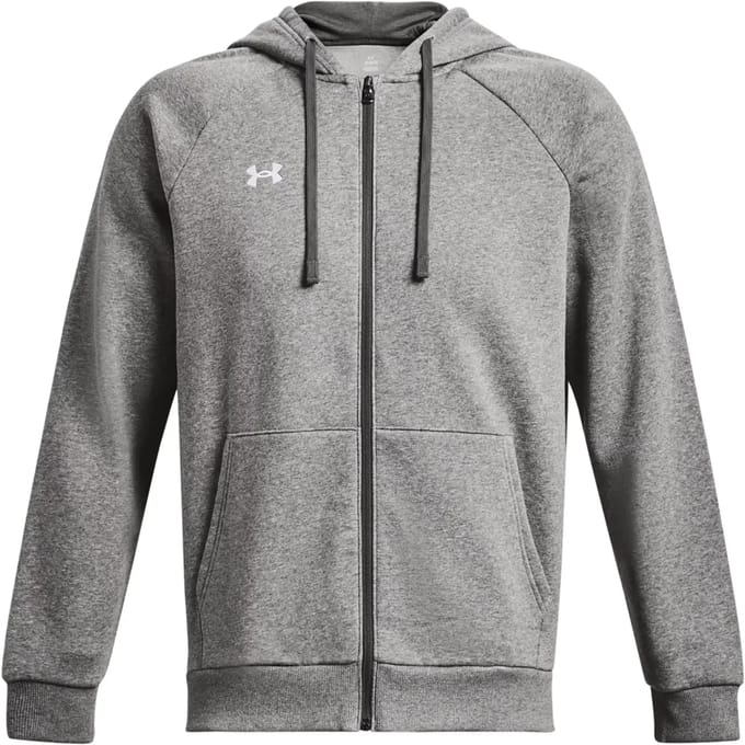 Fleece hoodie met volledige rits Under Armour Rival