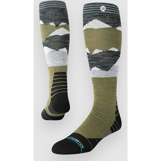 Stance Lonely Peaks Sport Sokken groen