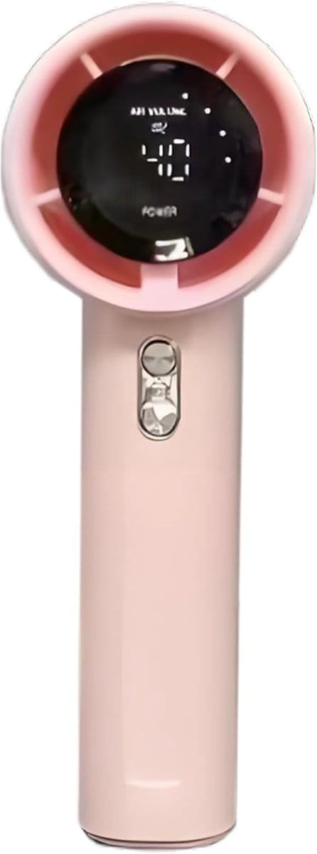 Draagbare Ventilator, Oplaadbare 100-Snelheden Ventilator, Stil & Compact Voor Slaapkamer, Camping, Keuken & Buiten